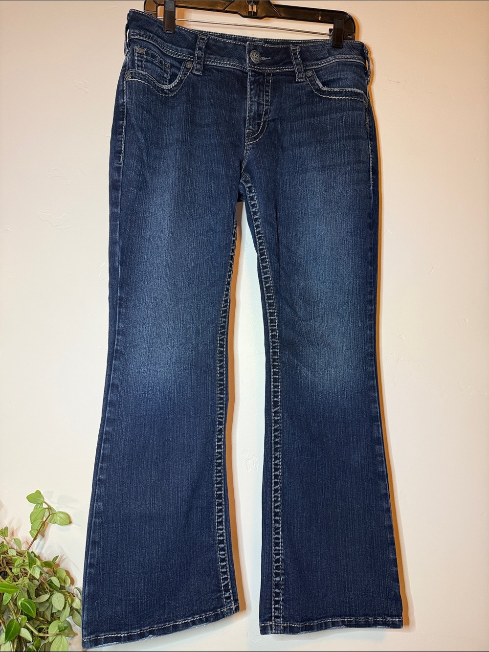 Silver Jeans Co Suki Surplus Dark Wash Jeans Size 31x30